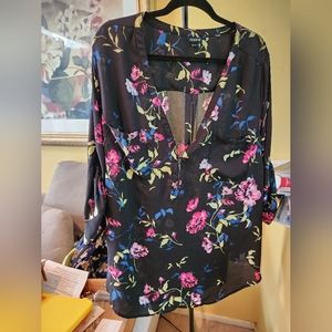 Georgette Floral work blouse